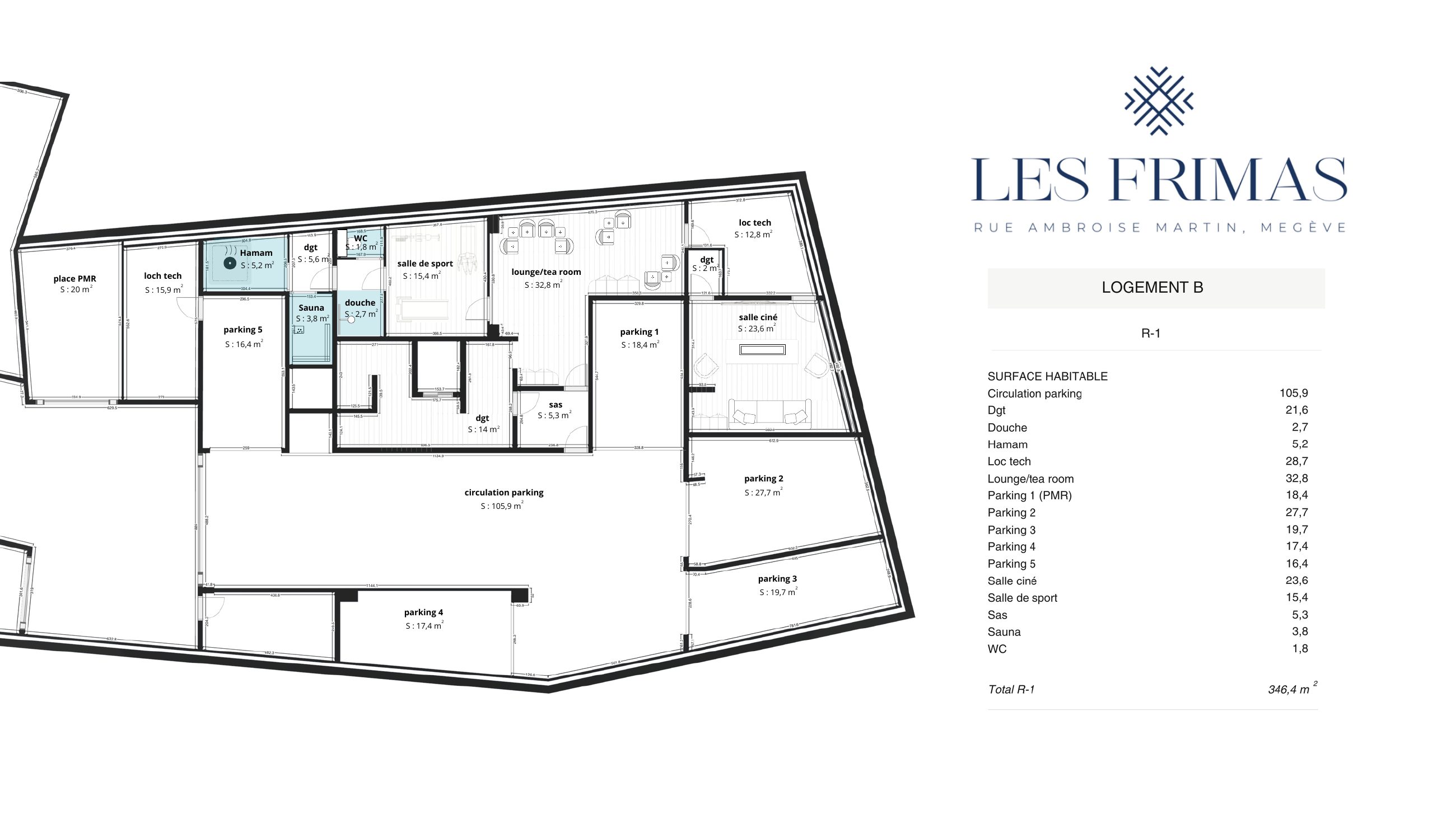 Plan stylisé du R-1