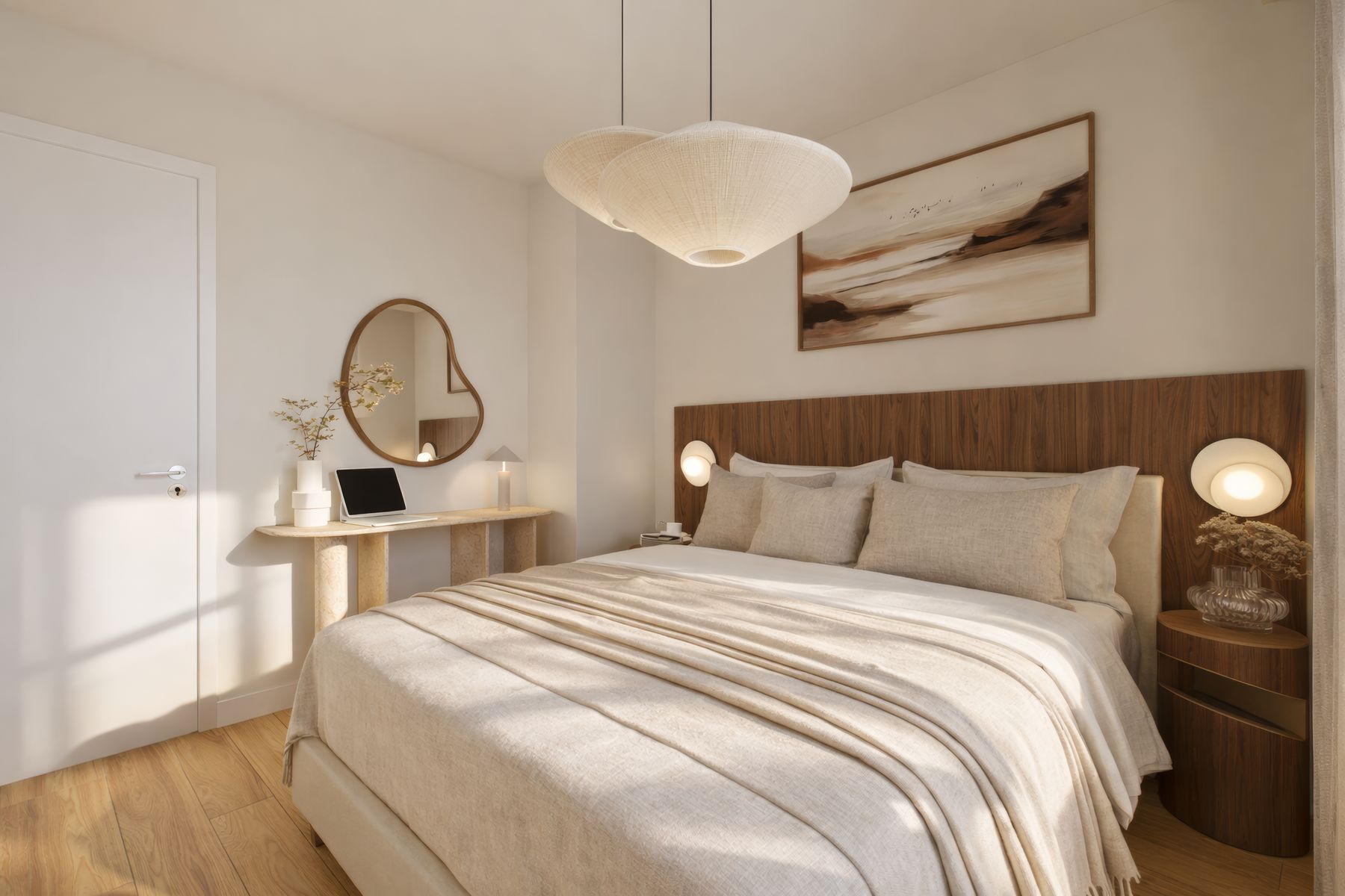 Deuxième chambre, vue d'ensemble