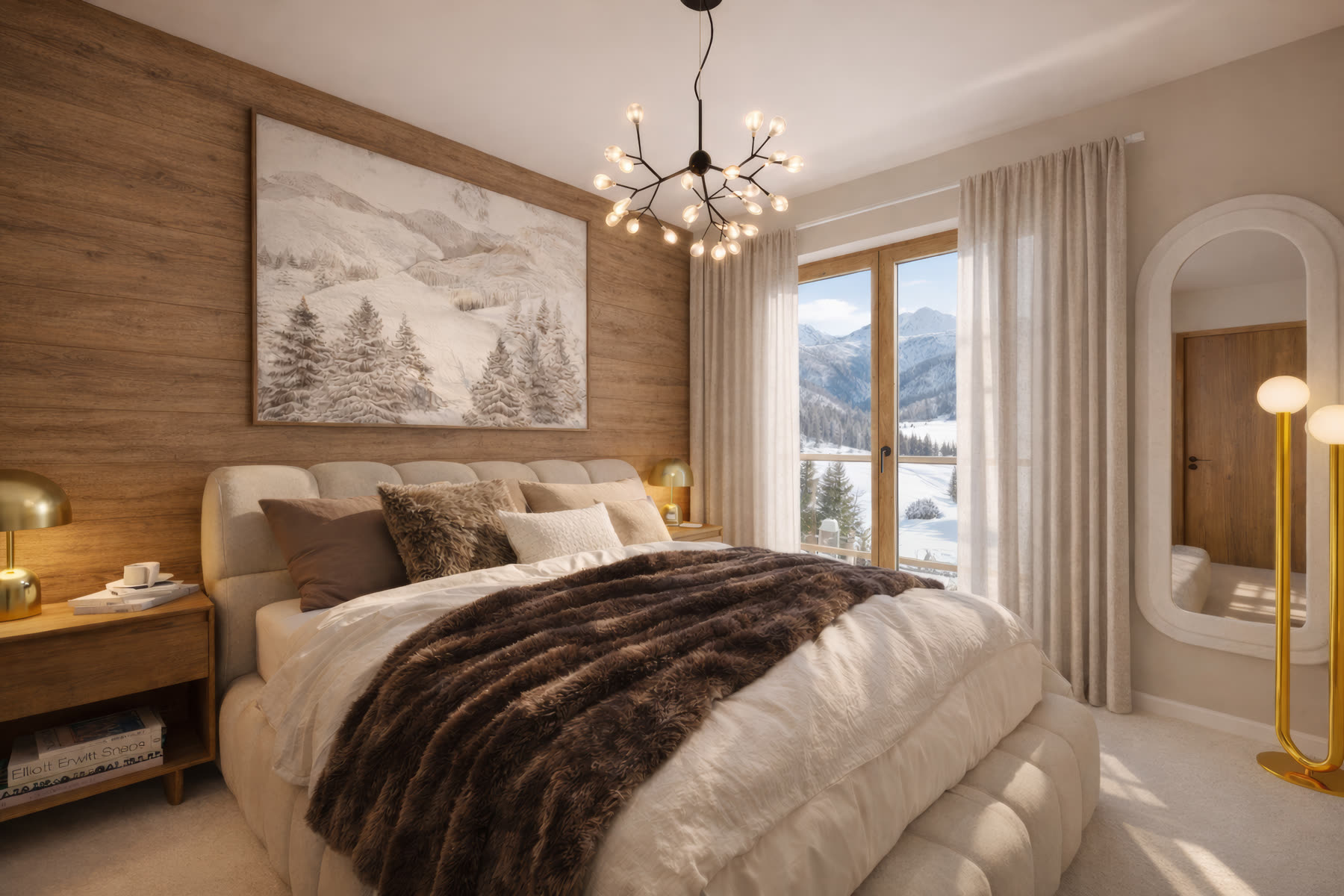 La chambre aux sapins · jour