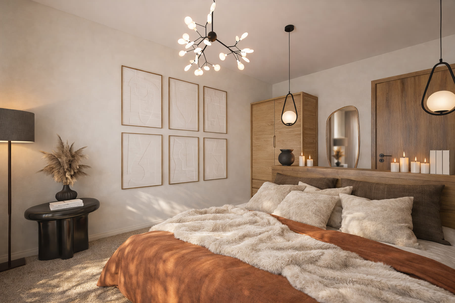 La chambre terracotta · jour